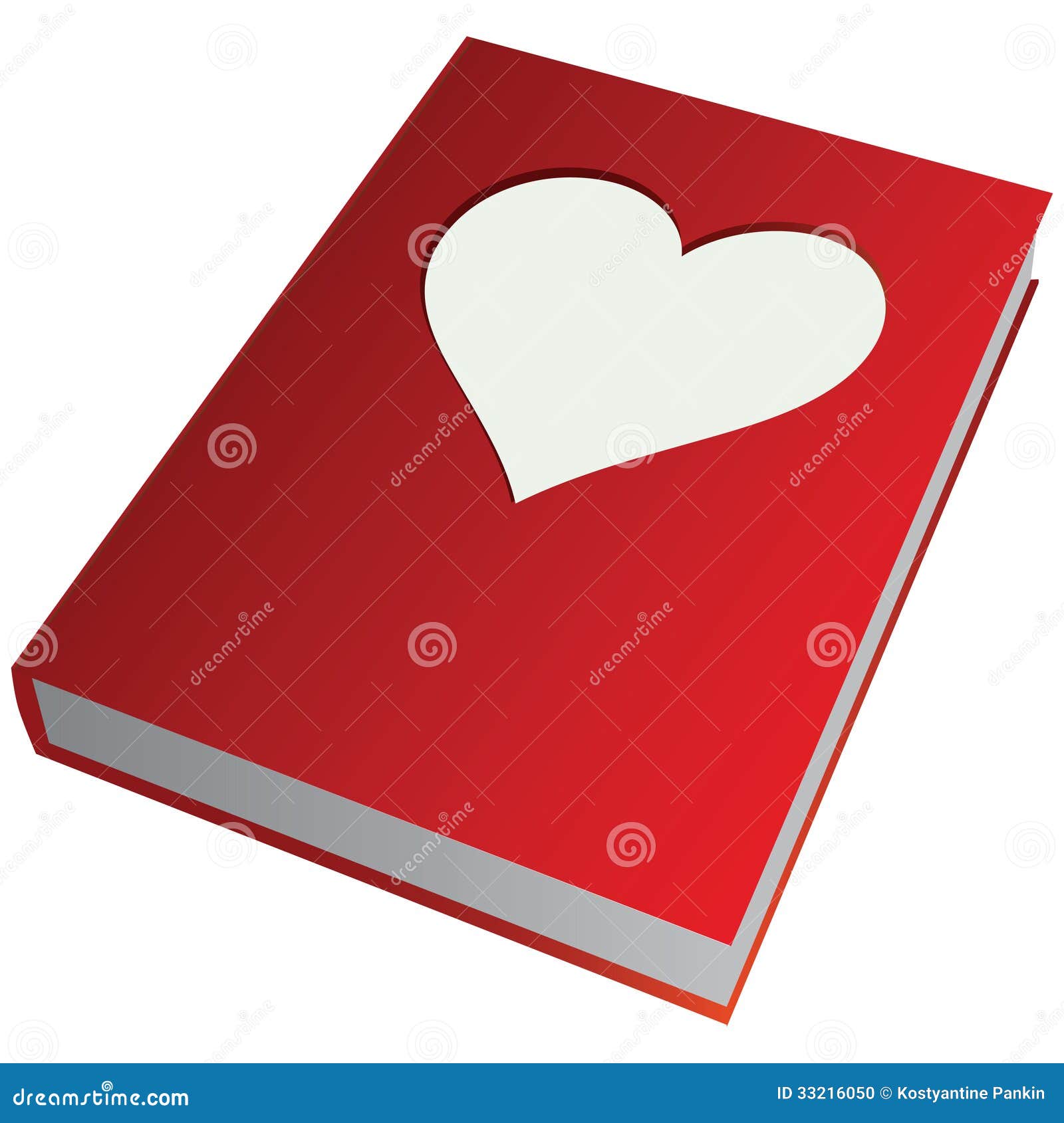 Heart on the cover stock vector. Illustration of backgrounds 33216050