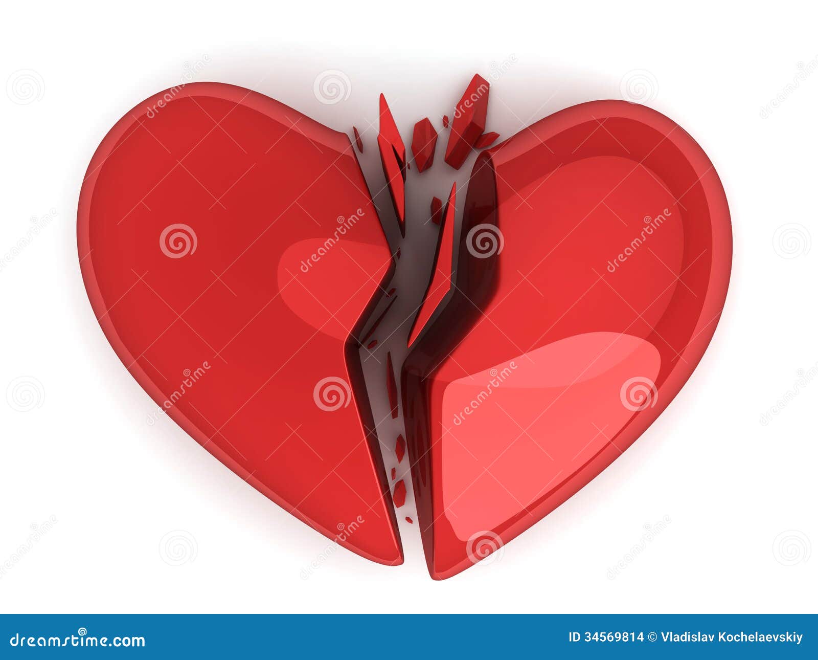 Heart crash stock illustration. Illustration of fracture 34569814