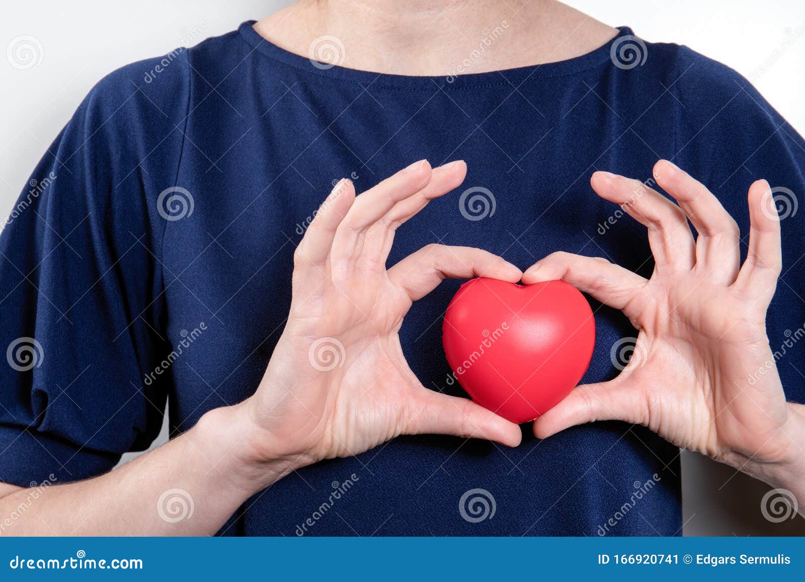 Heart Health Anxiety Stress Or Love Concept Stock Image Image Of