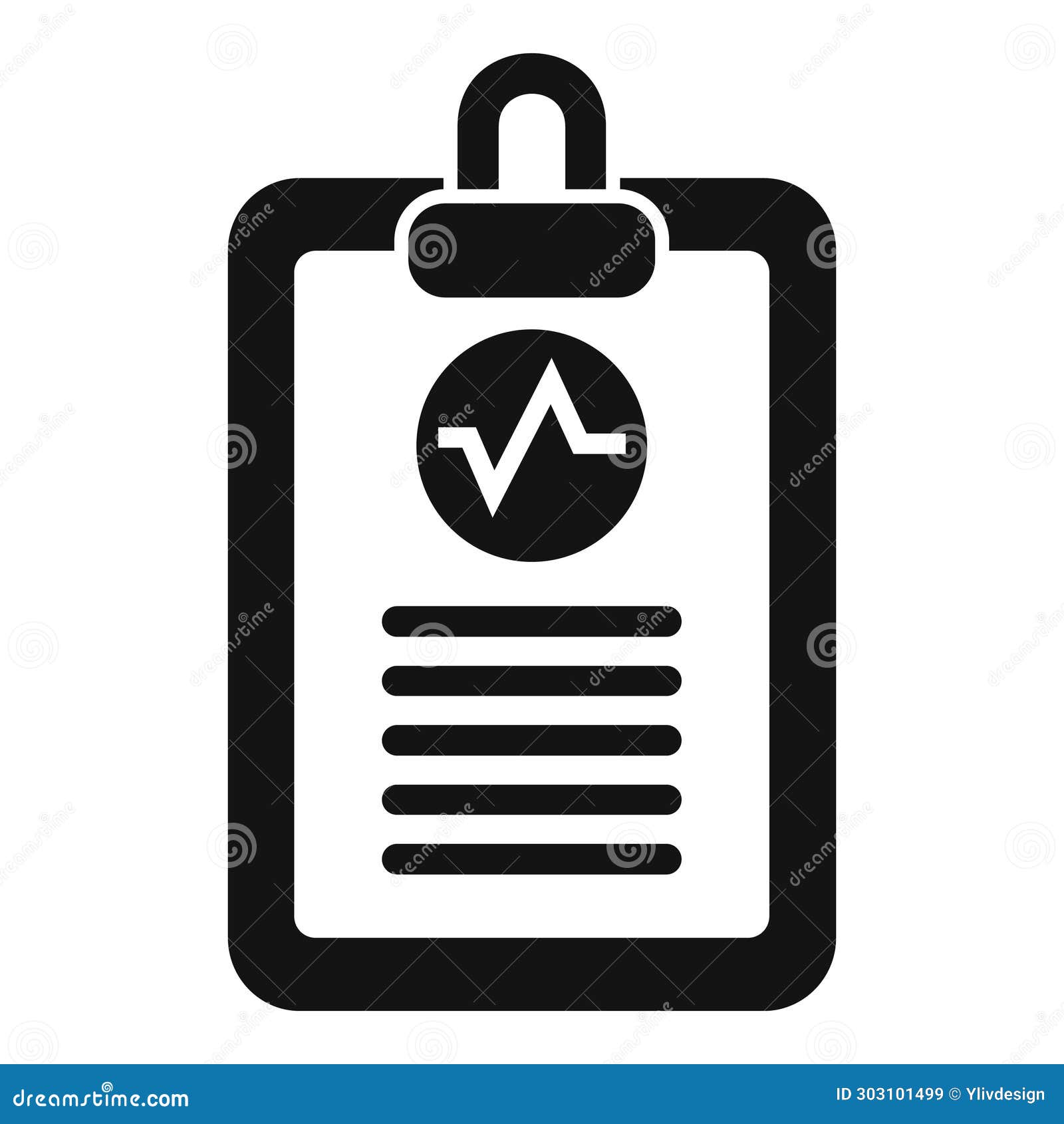 heart health clipboard icon simple . body female ailment