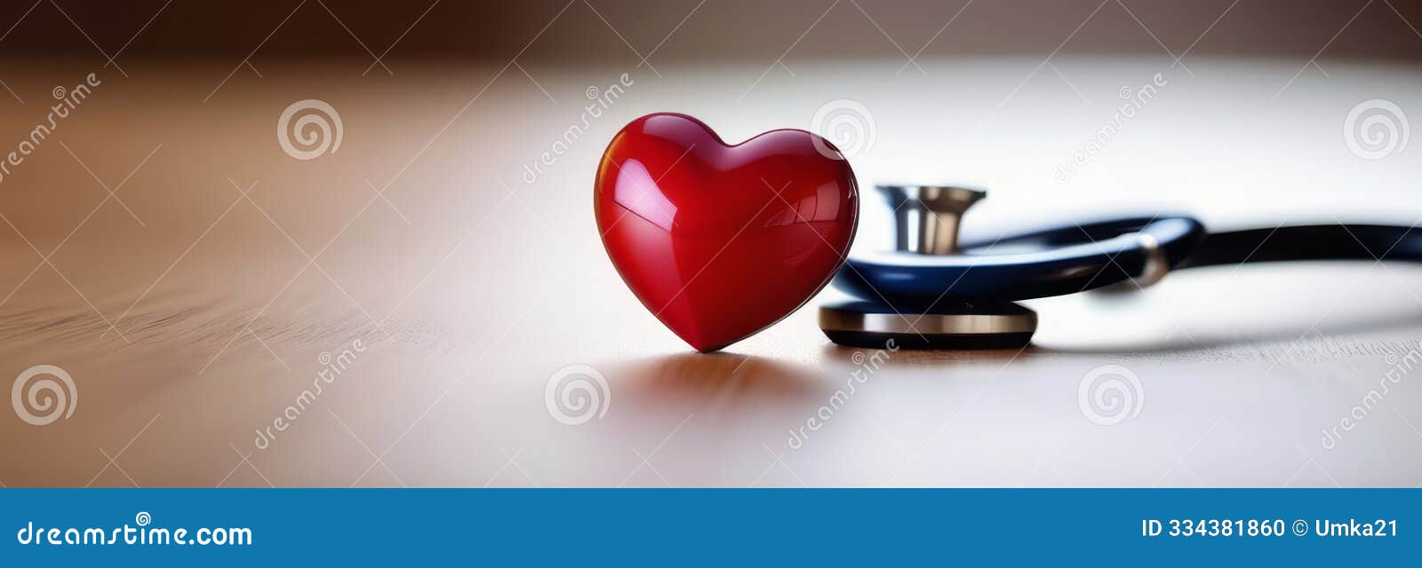 heart health : heart-d object and stethoscope on wooden surface