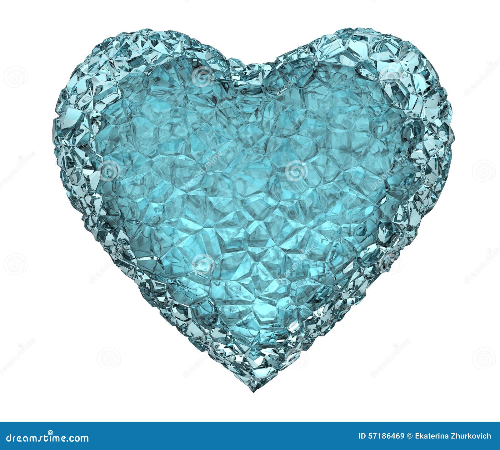 Heart ice stock illustration. Illustration of glitter 57186469