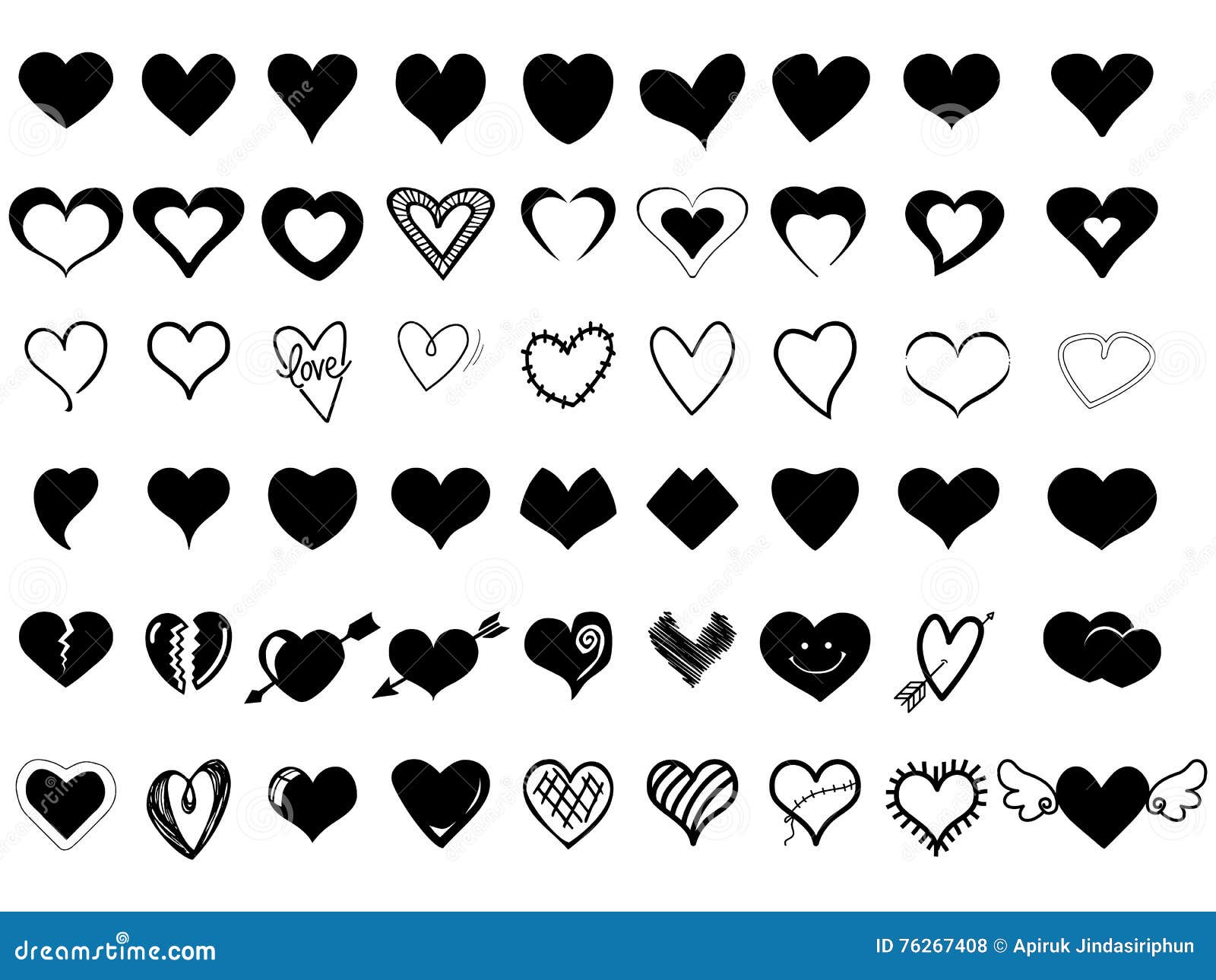 heart icons