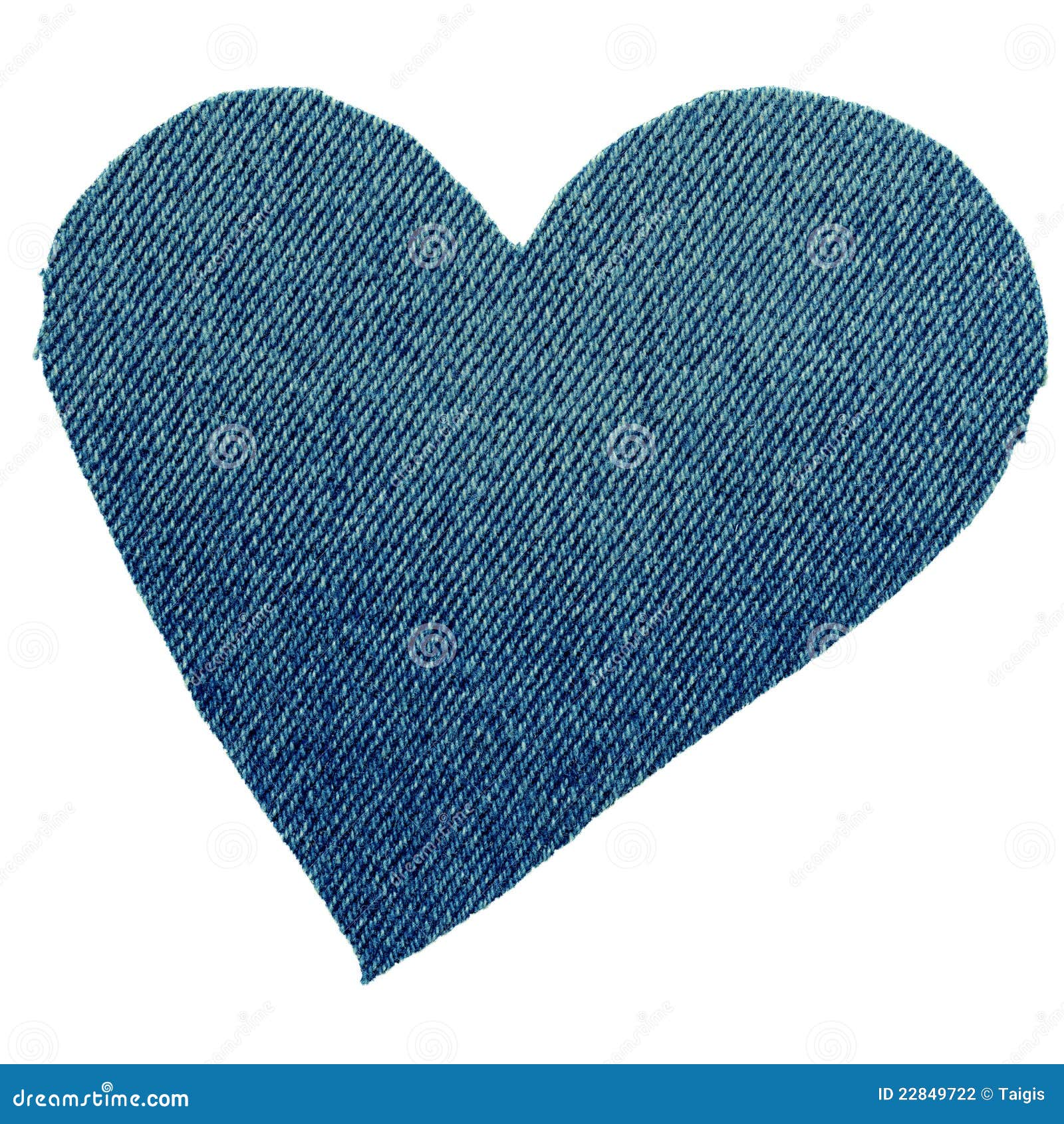 Heart from jeans stock photo. Image of crumpled, cotton 22849722
