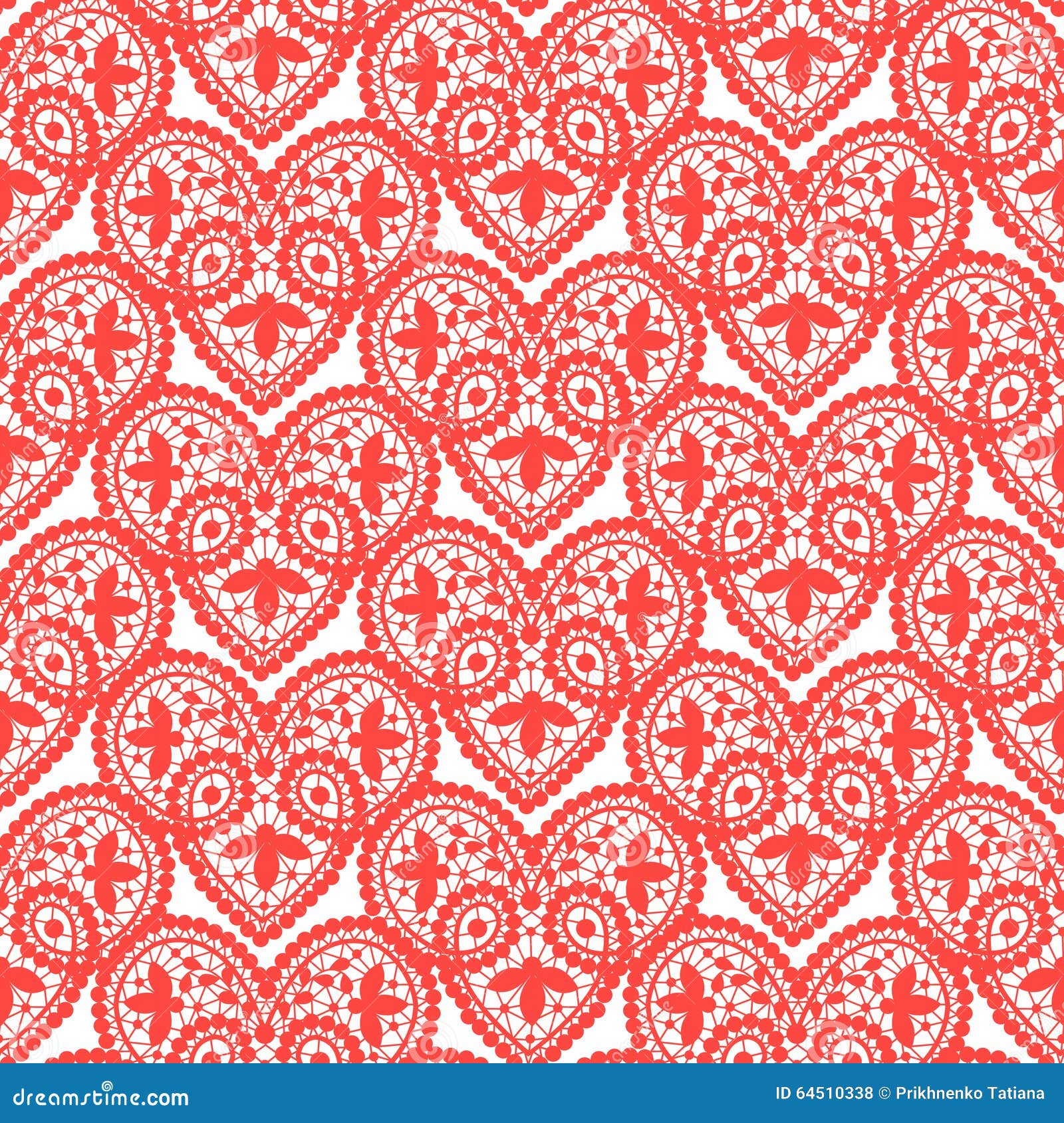 Heart lace pattern stock vector. Illustration of backdrop 64510338