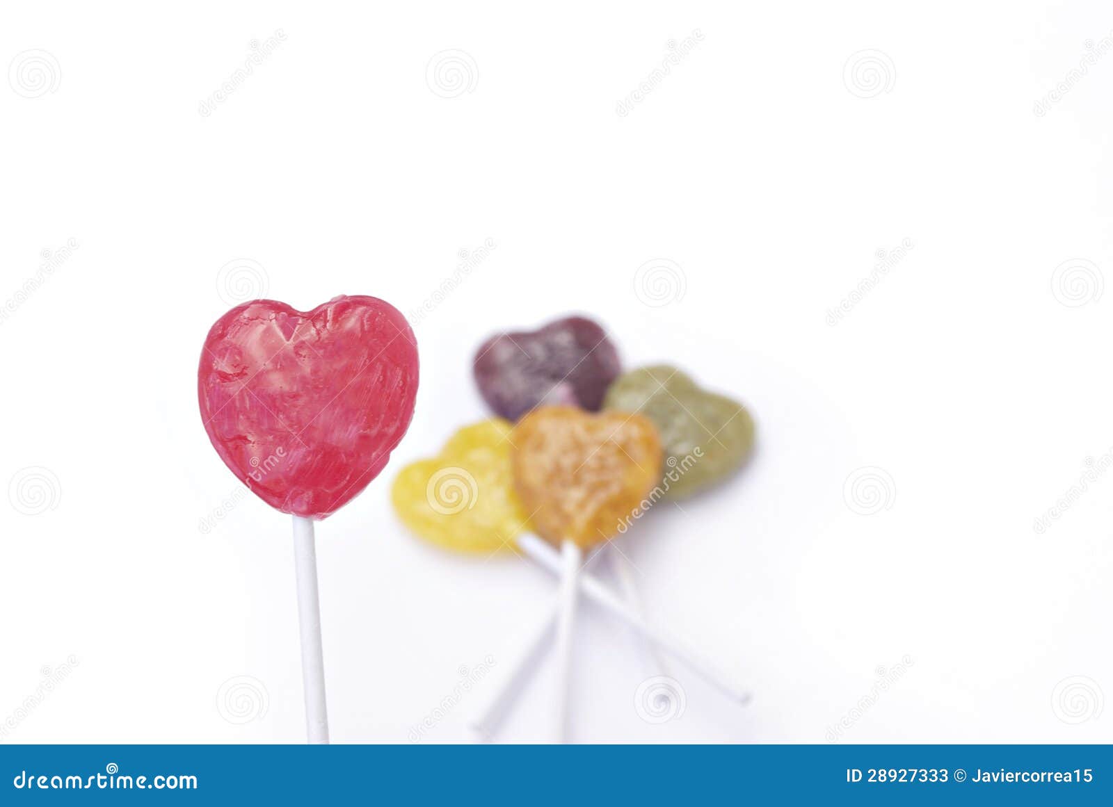 heart lollipop candy