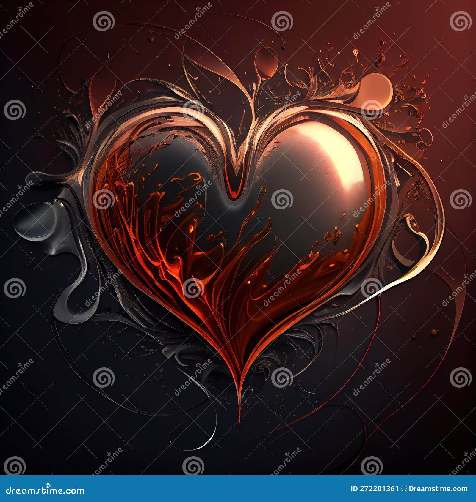 A Heart in Love: an Emotive Symbol of Affection, Passion, and the ...