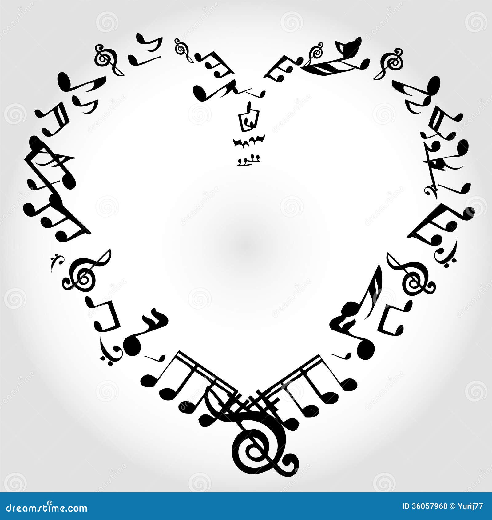 clip art floating music notes - photo #14