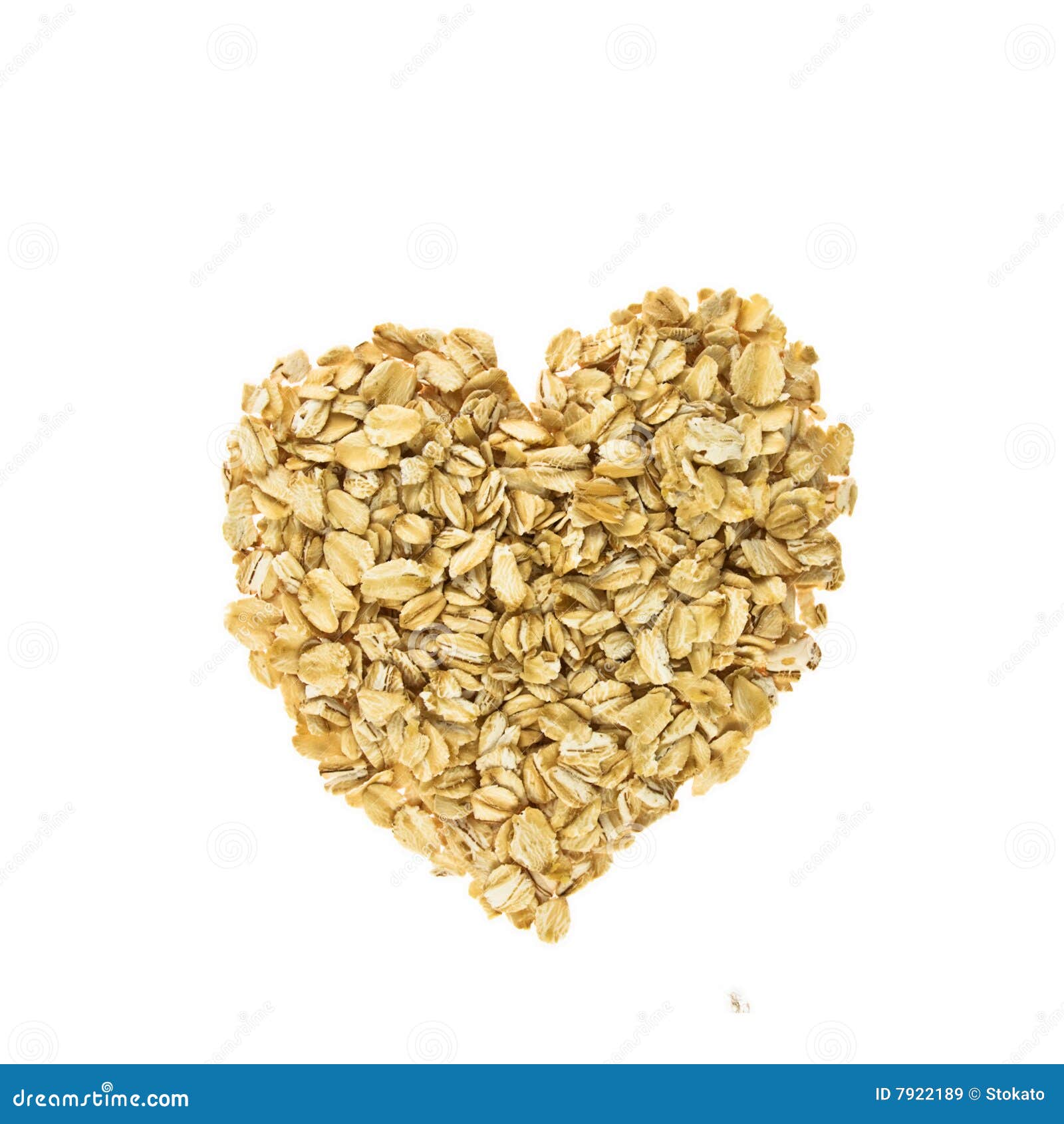 Heart from oatmeal stock image. Image of lifestyles, cereal 7922189