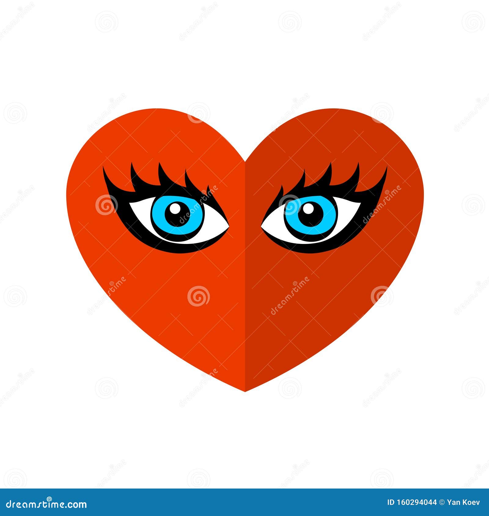 Heart With Eyes Logo