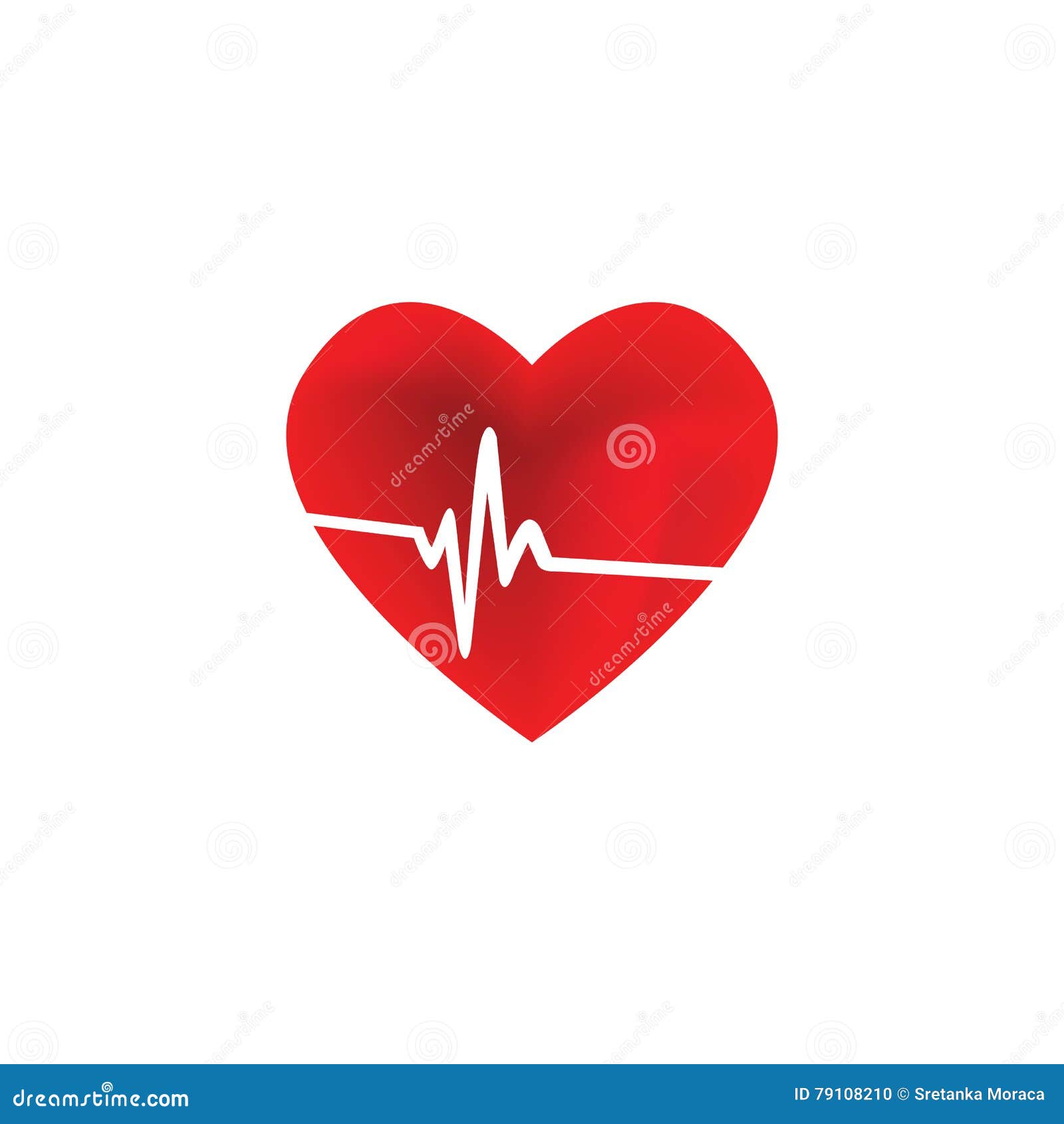 Heart Rate Pulse Icon, Medical, Vector Illustration Stock Illustration Illustration of beat