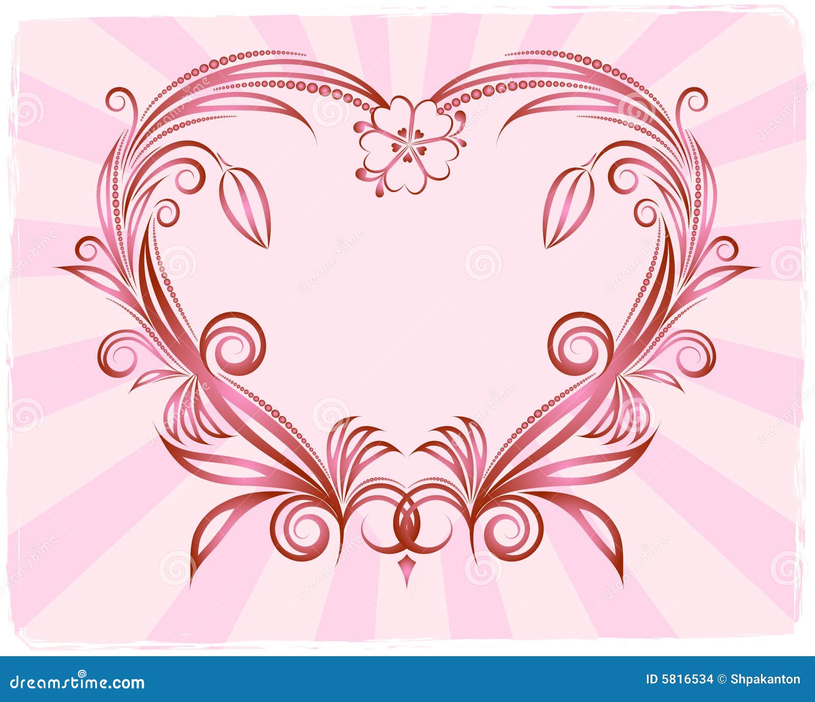 Heart s background. stock illustration. Illustration of design - 5816534
