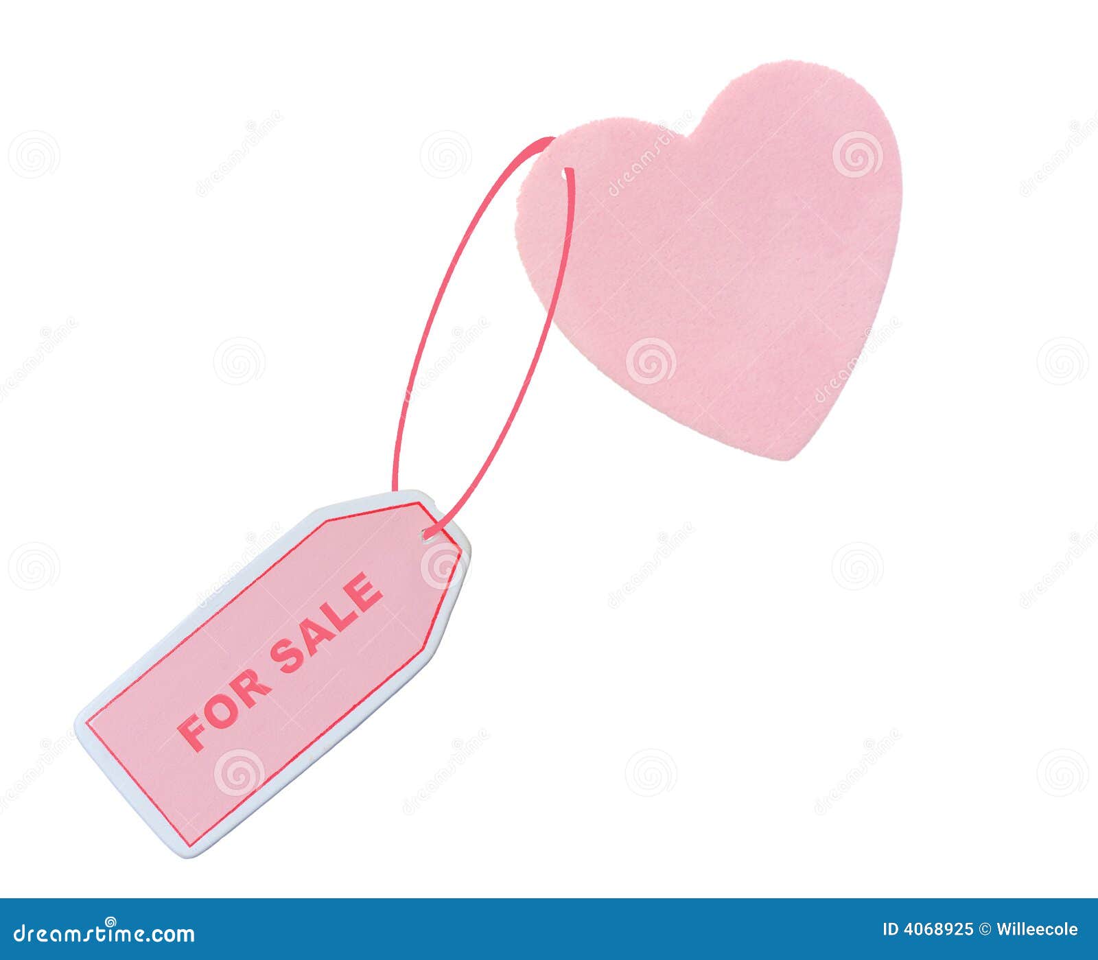 Heart for sale stock image. Image of mark, valentine, identify 4068925
