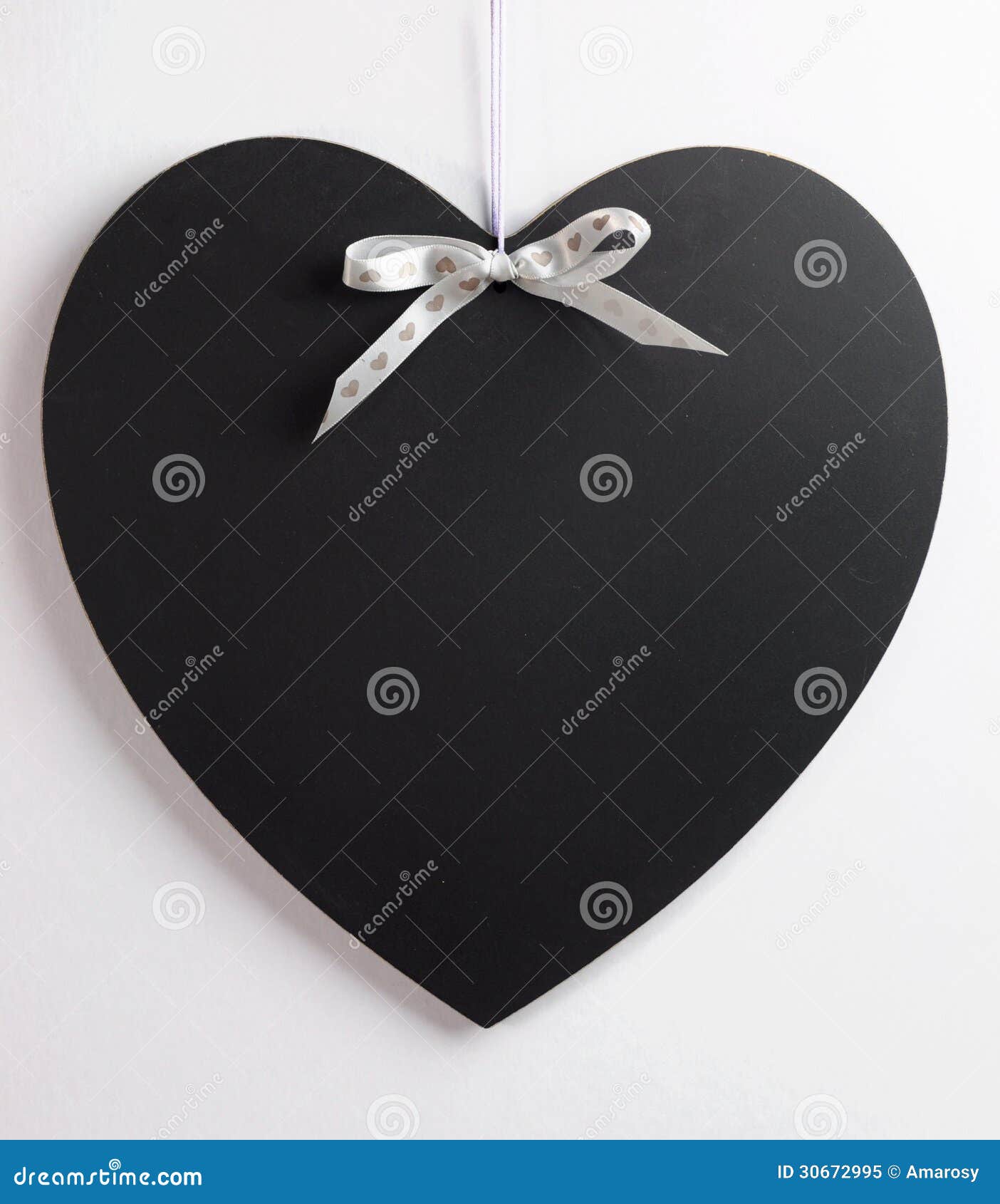 Heart Shaped Blackboard 