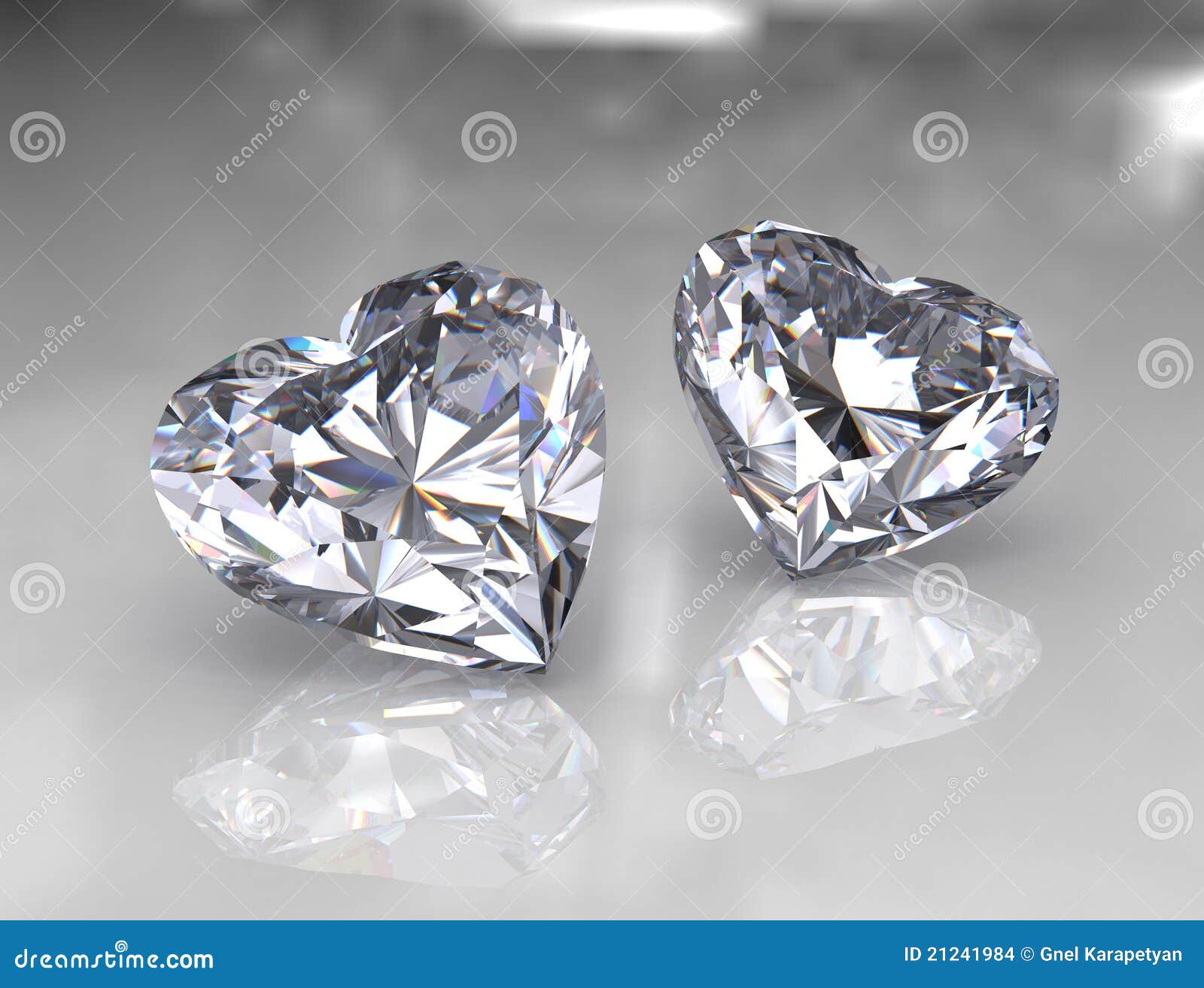 heart  brilliant diamond stones