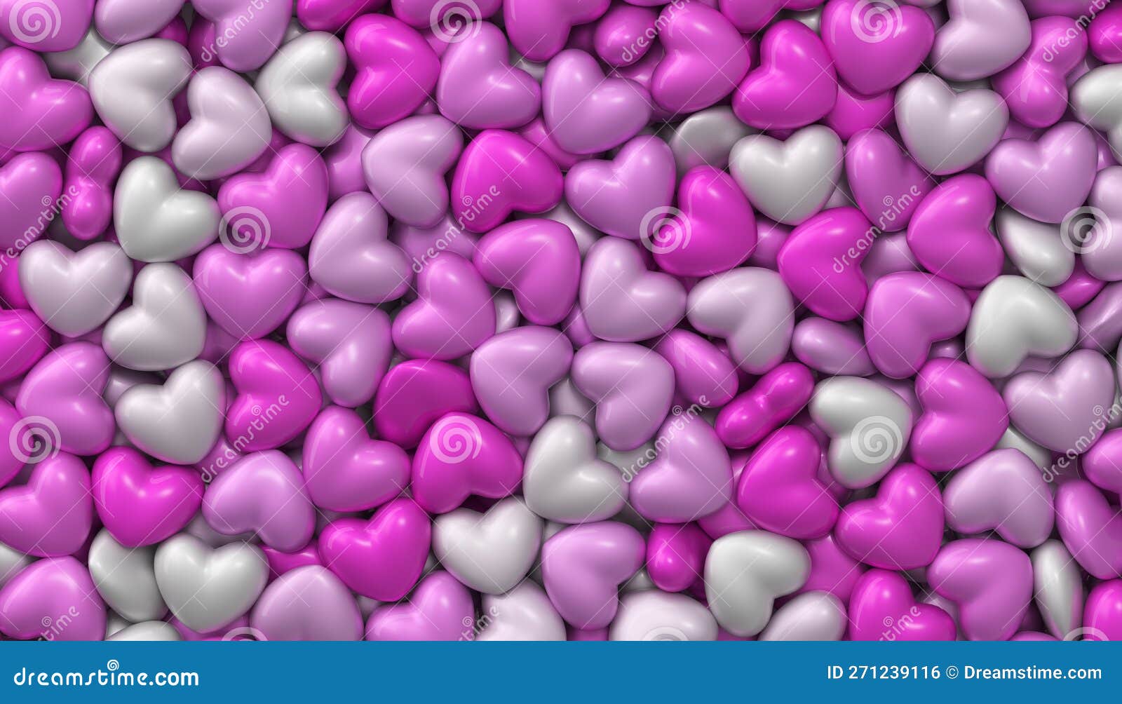 Heart Shape Cutouts On The Table Stock Photography | CartoonDealer.com