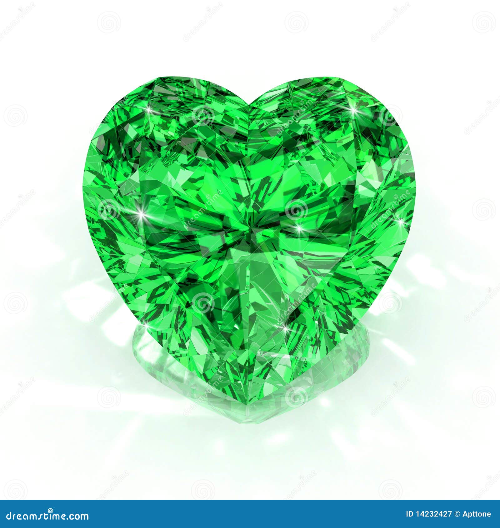 heart  emerald