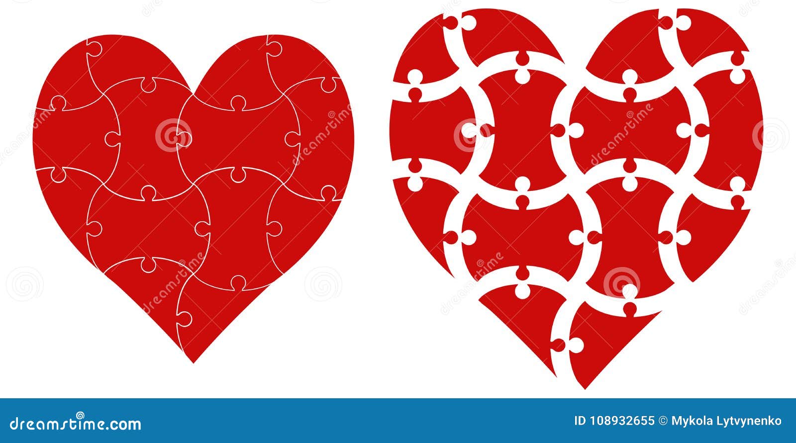Heart Puzzle Template Stock Illustrations 5 208 Heart Puzzle Template Stock Illustrations Vectors Clipart Dreamstime