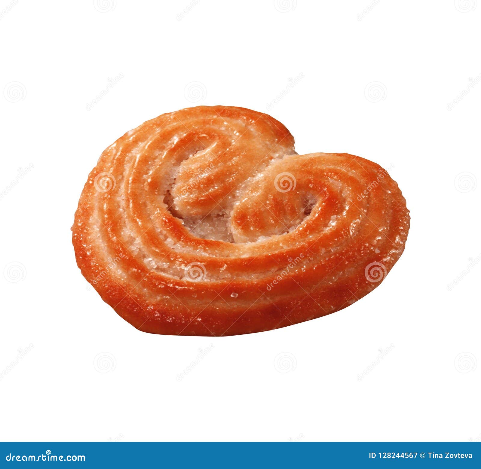 Heart Shape Sweet Puff Pastry Stock Image Image of calories