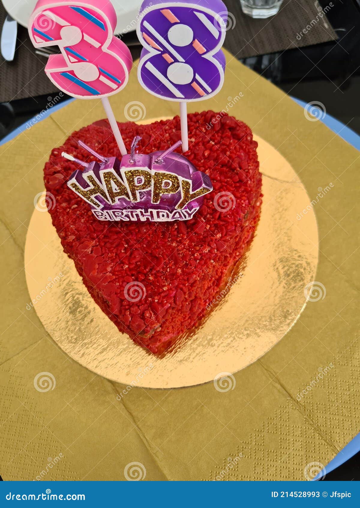 Heart shaped birthday cake stock image. Image of cardiac 214528993