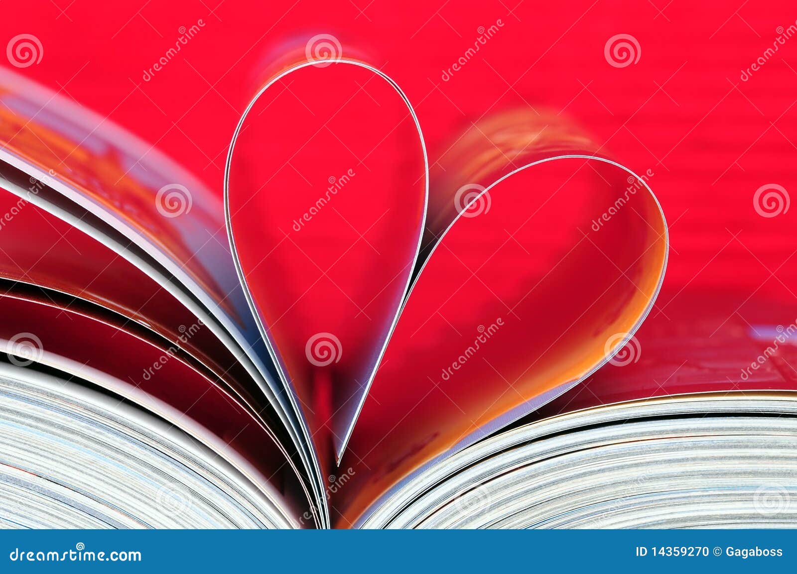 Heart shaped book stock photo. Image of heart, dedication 14359270