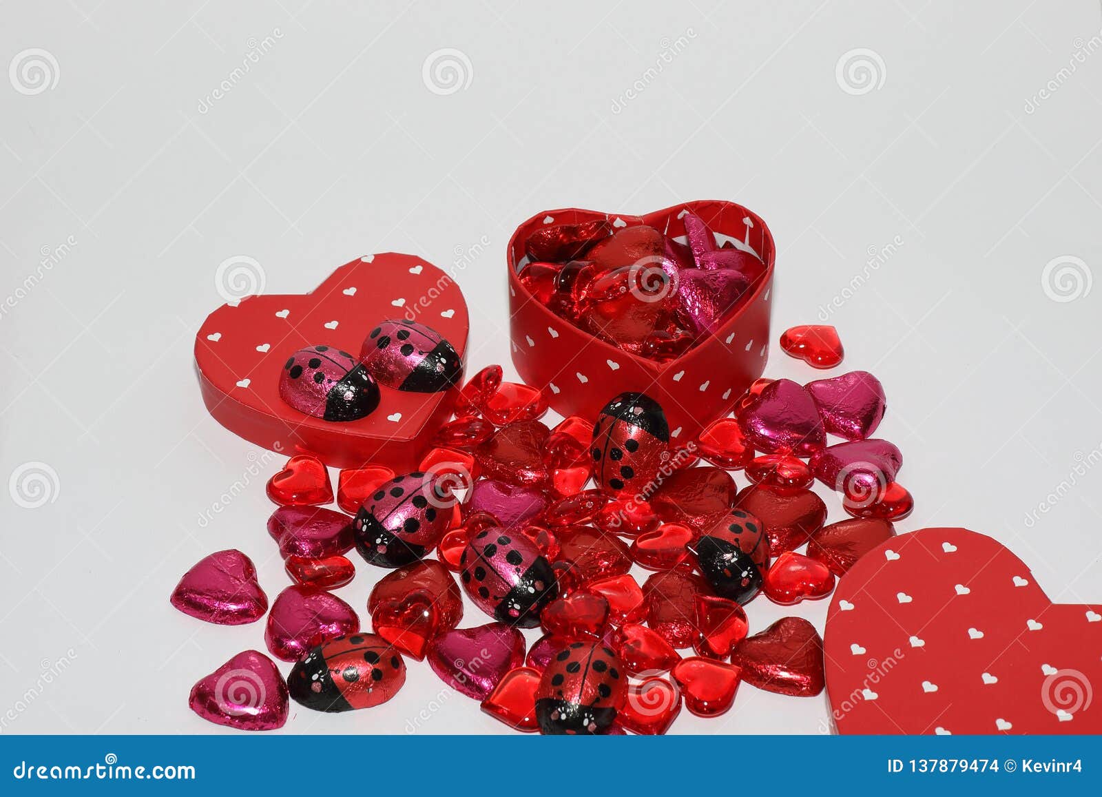Heart Shaped Chocolates Showing The Concept Of Valentines Day Stock Photo Image Of Hearts February