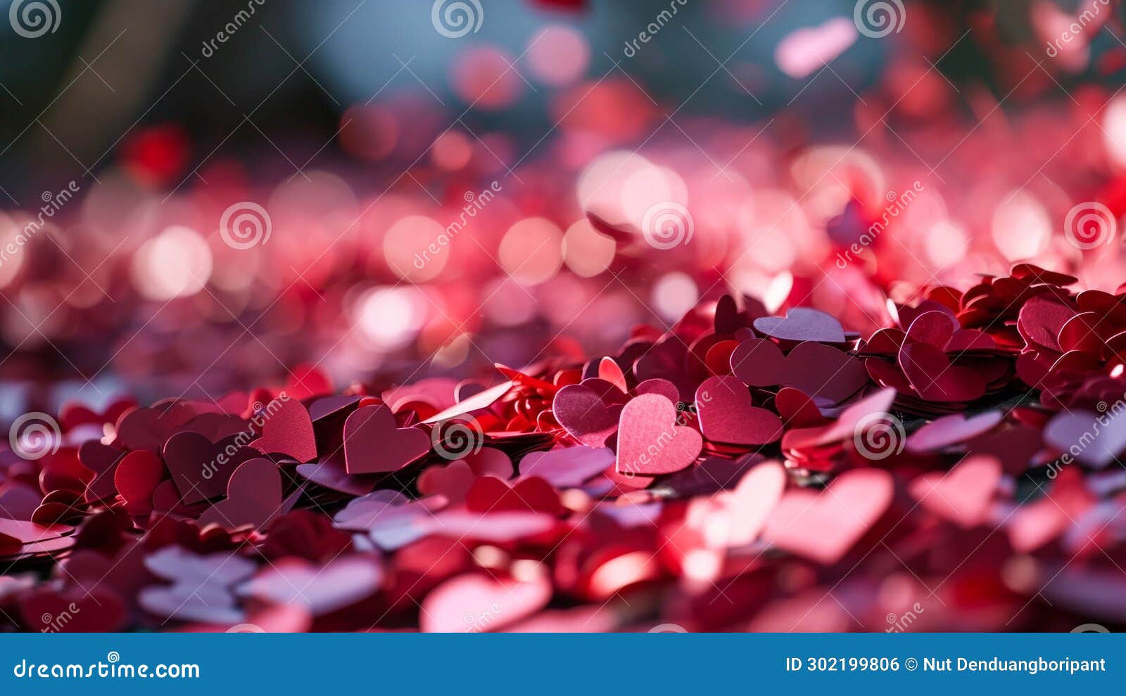 heart-d confetti rain in unforgettable celebration