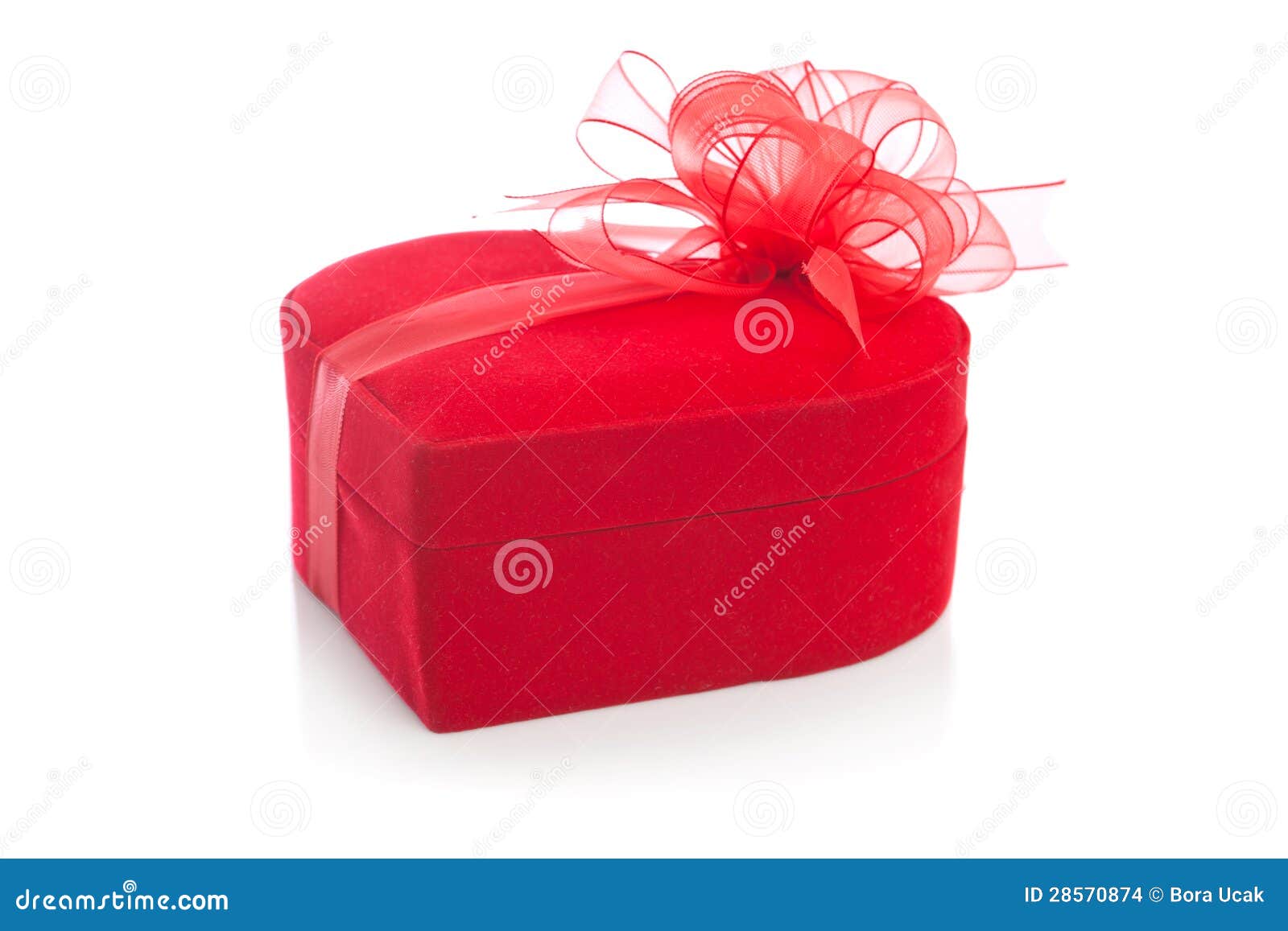 Heart shaped gift stock photo. Image of decorated, gift 28570874