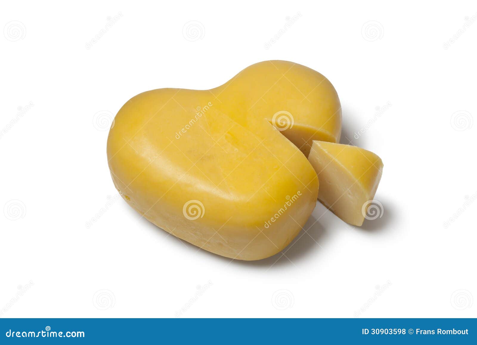 Heart shaped Gouda cheese stock photo. Image of gouda 30903598