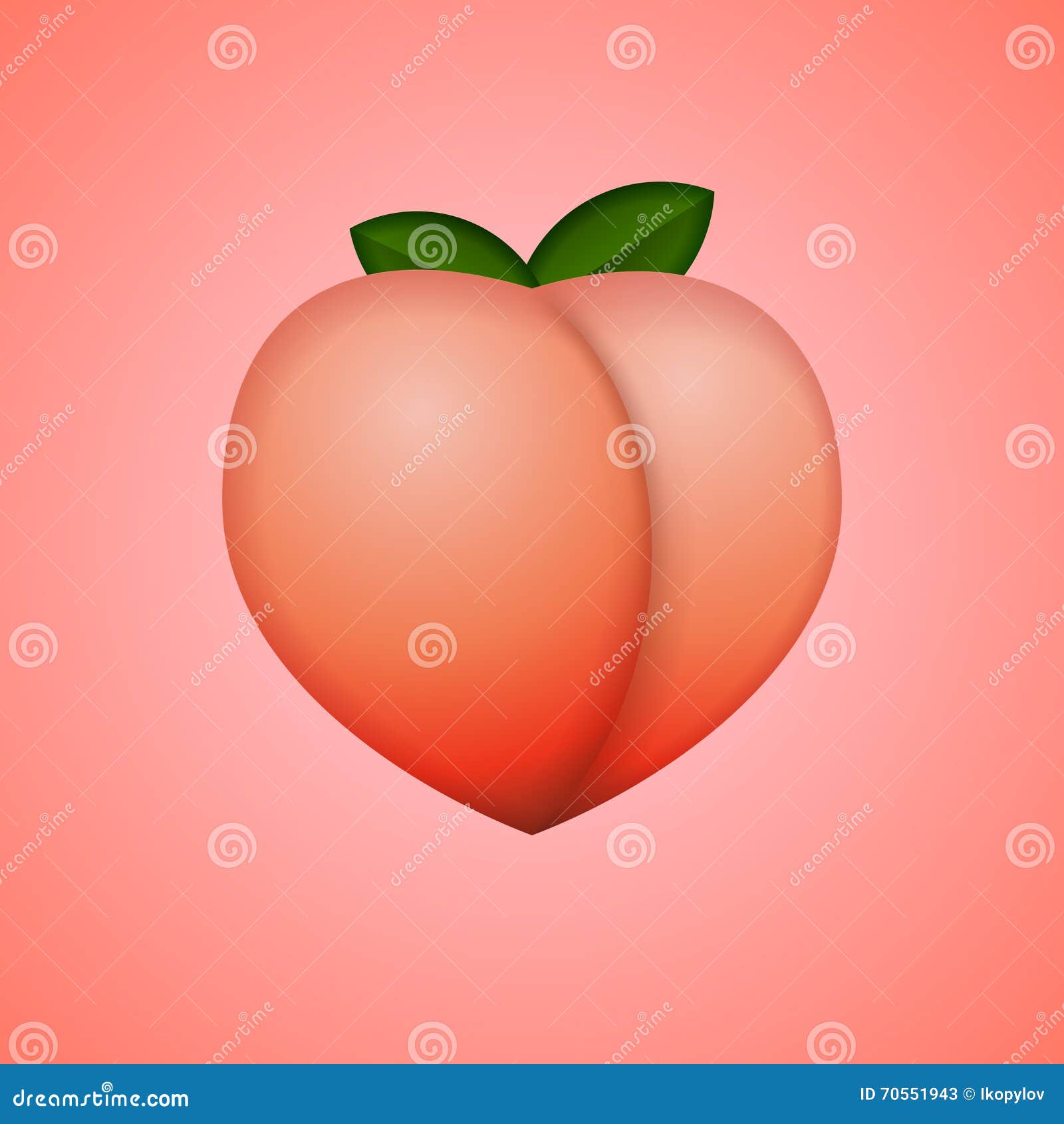 heart-d peach, whole fruit