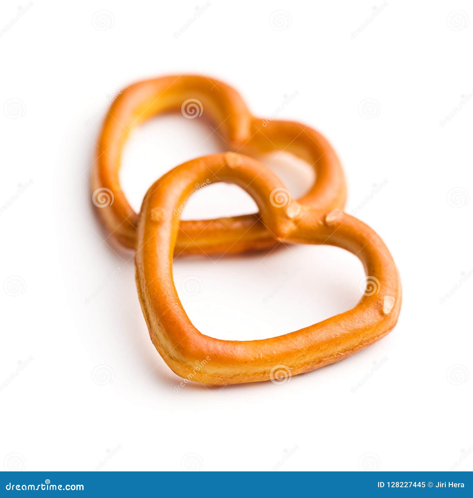 Heart shaped pretzel. stock image. Image of bavaria 128227445
