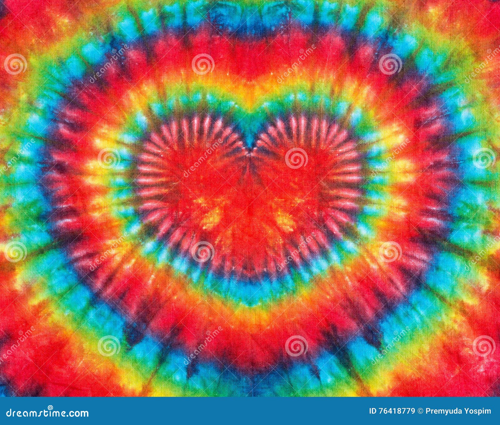 heart sign tie dye pattern background.