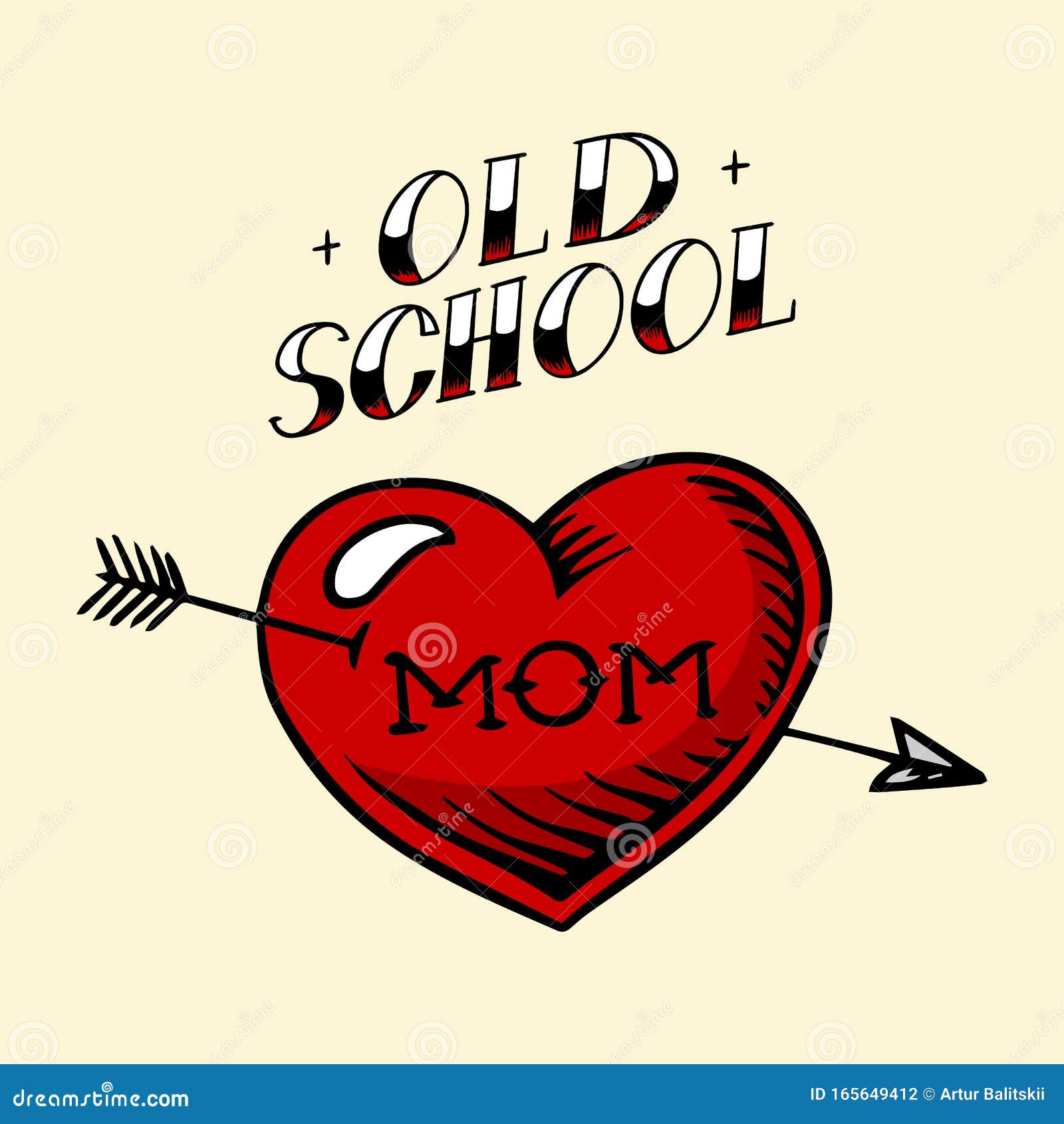 mom heart tattoos for girls