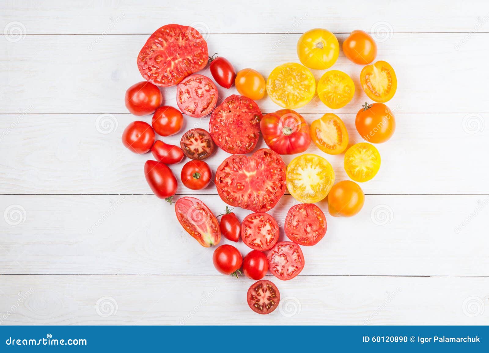Heart from tomatoes stock photo. Image of color, tomato 60120890