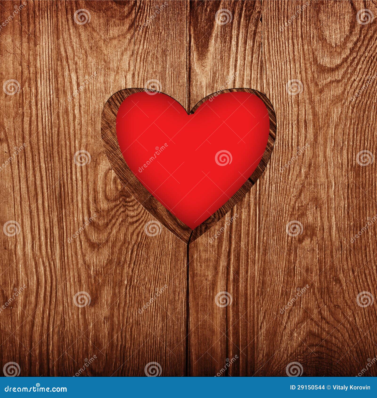 Heart in wood stock photo. Image of design, valentines - 29150544