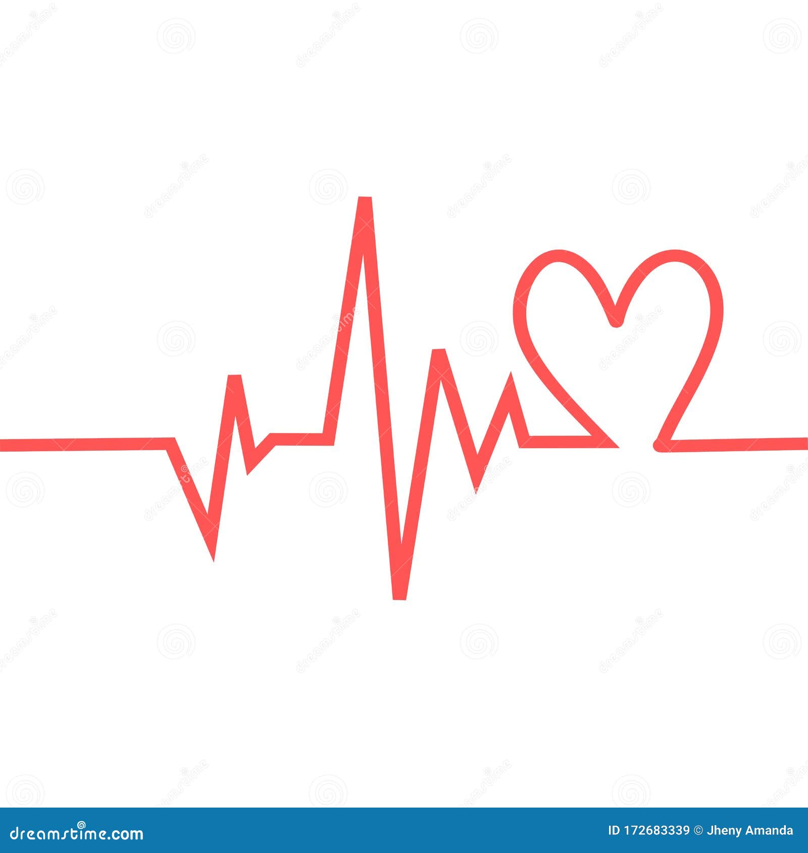 Heartbeat Icon. Heart Pulse. Cardiogram. Beautiful Healthcare, Medical ...