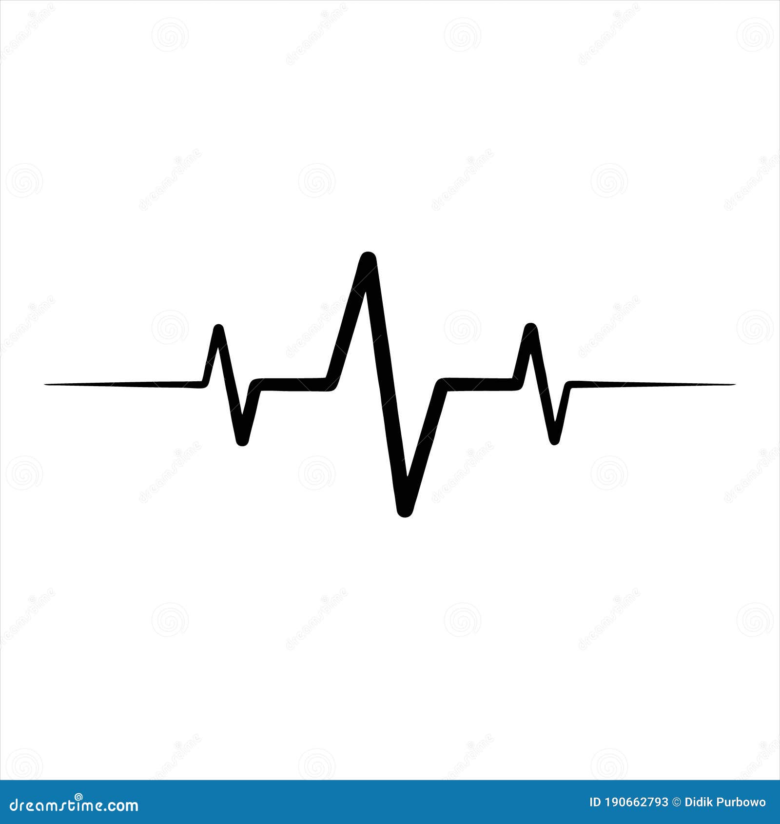 Heartbeat. Heartbeat Icon. Heartbeat Line Vector. Heart Beat Icon Vector.  Heartbeat Illustration Template Stock Vector - Illustration of diagnosis,  healthcare: 190662793