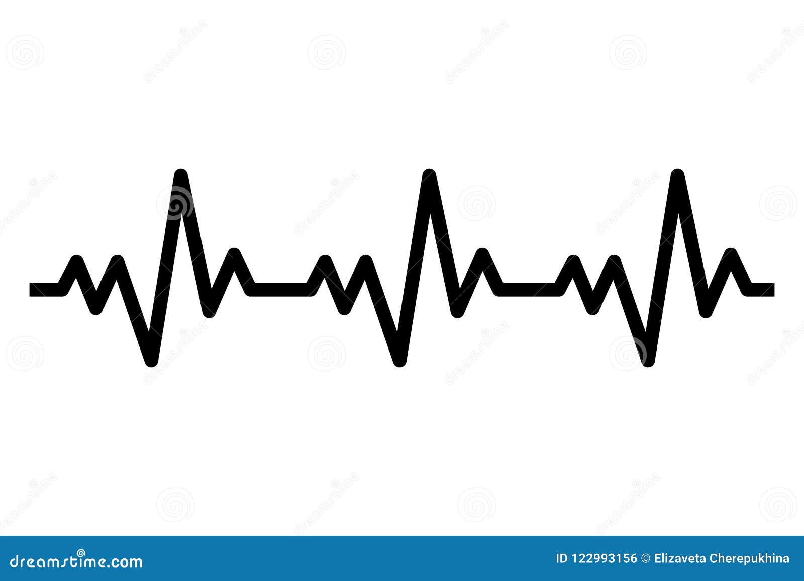 heartbeat line icon. heart rhytm. ecg. cardiogram