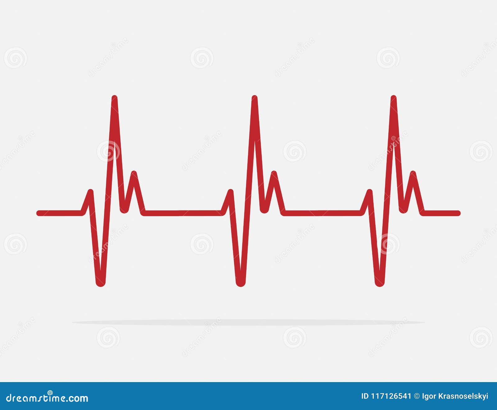 Download Heartbeat line vector icon stock vector. Illustration of rate - 117126541