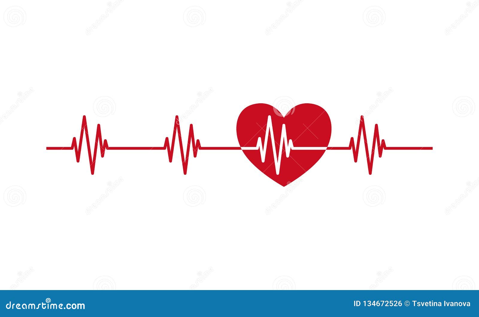 heartbeat pulse line with heart icon.