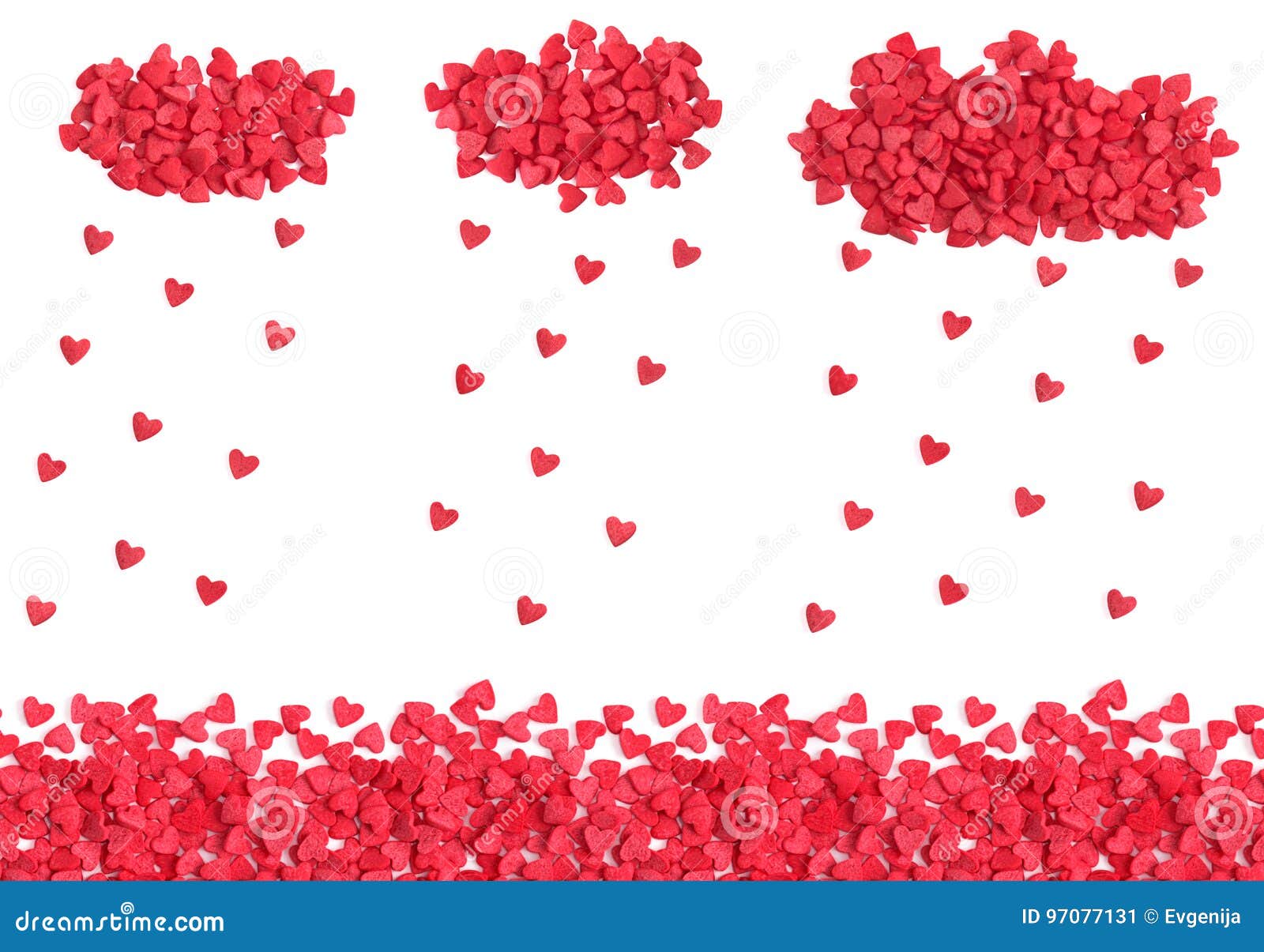 Hearts Rain Background Stock Photos 279 Images