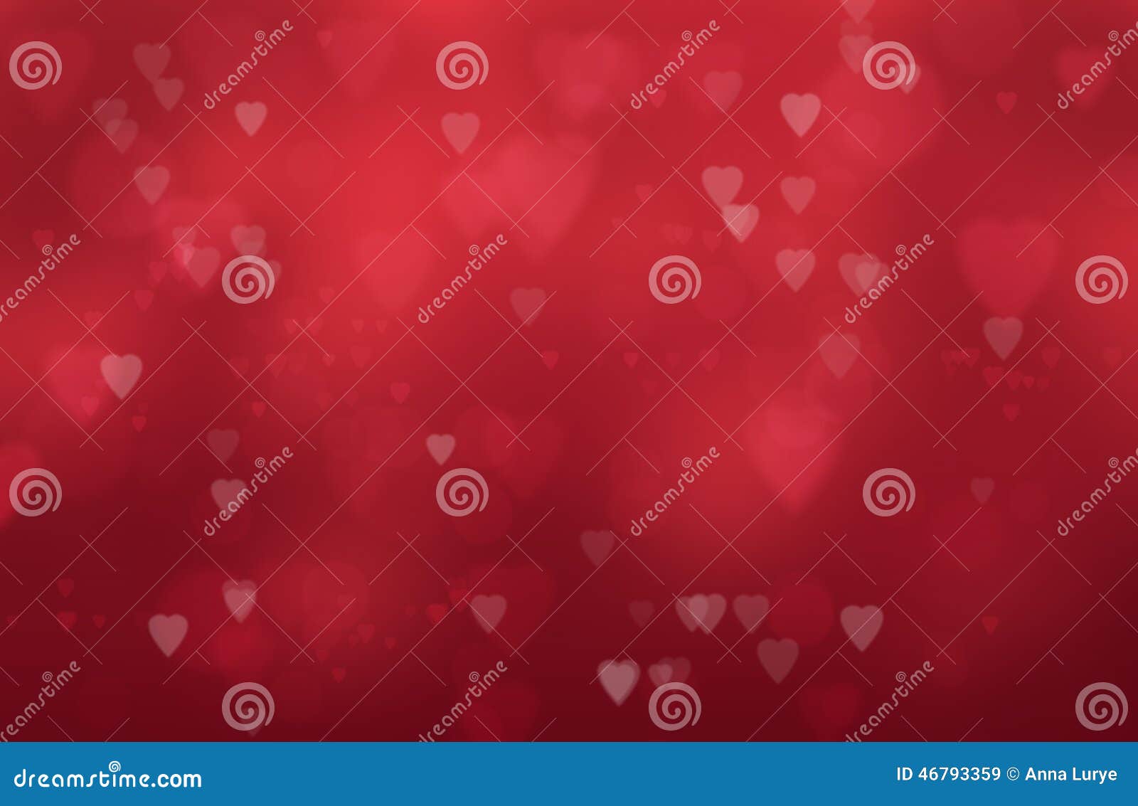 Hearts on a red background stock illustration. Illustration of element ...