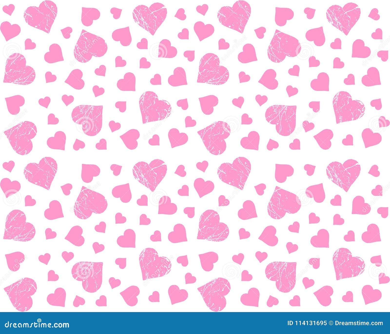 hearts seamless patterns vintage cute s
