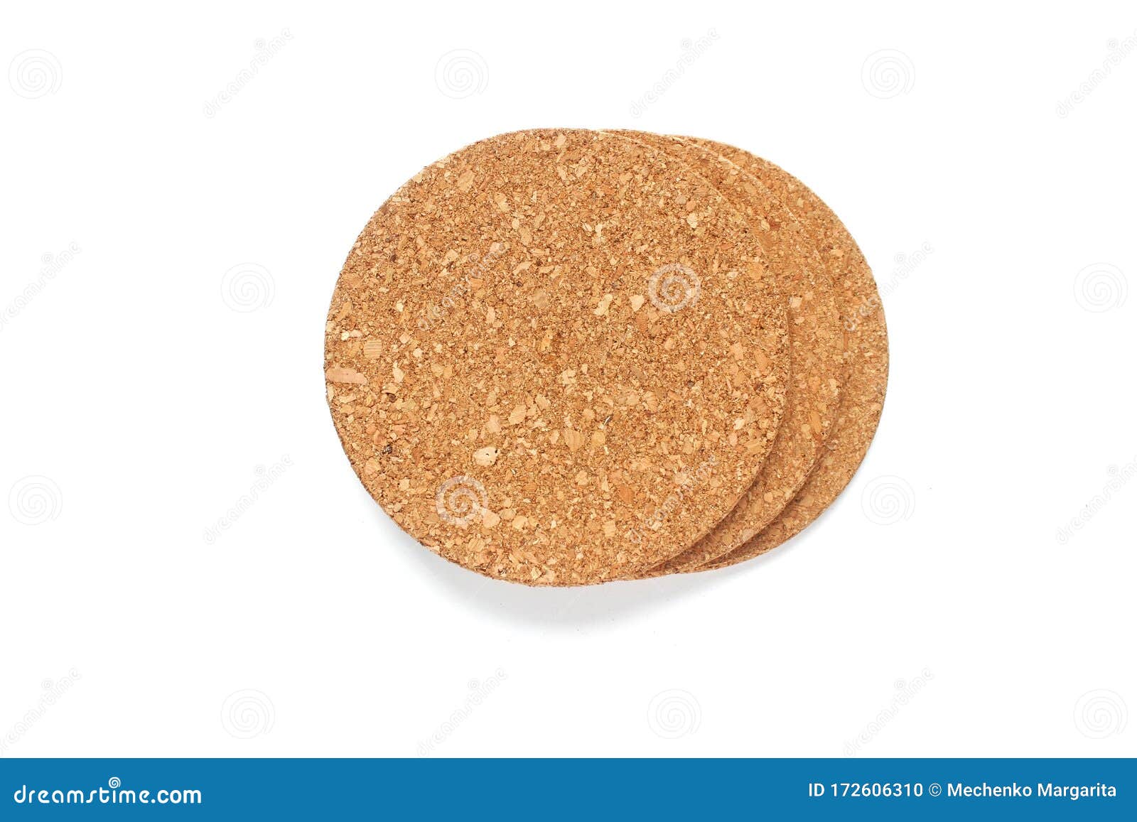 Heat Cork Isolated. Eco Concept Stock Photo Image of coaster, natural