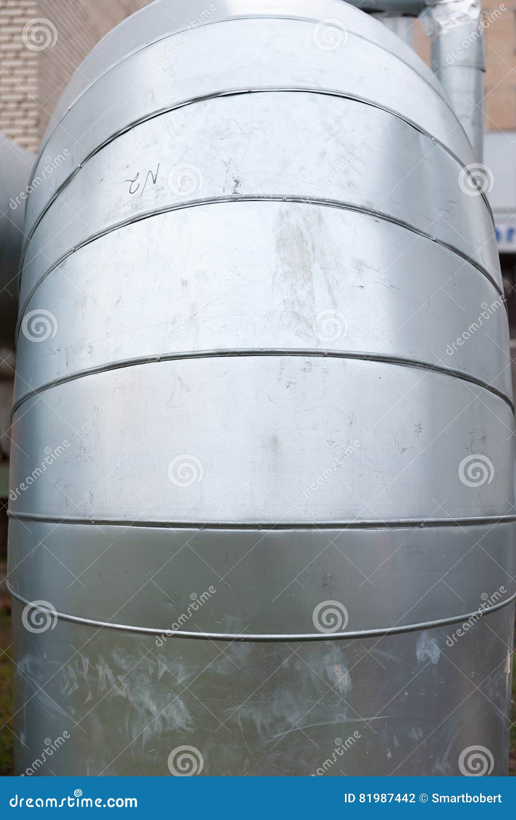 Heat Pipe Heating Main Power Energetics Generation Stock Photo Image