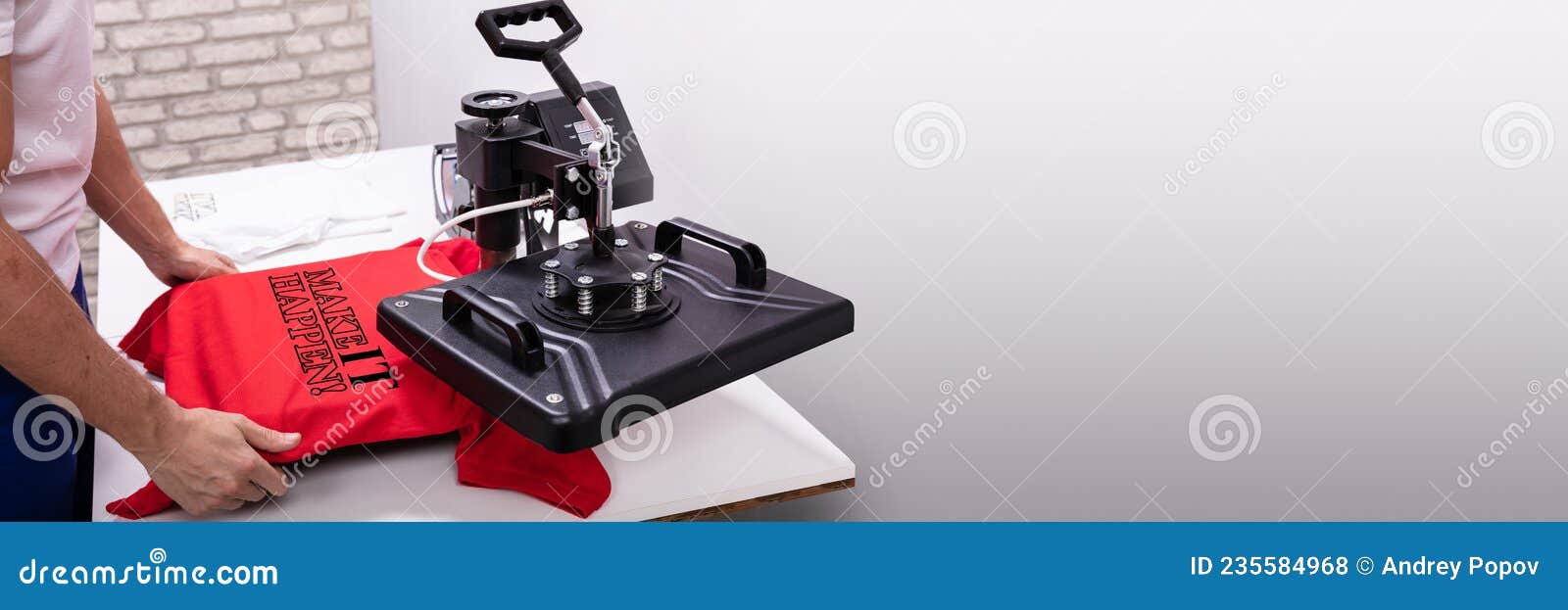 Heat Press Machine stock photo. Image of manufacture 235584968