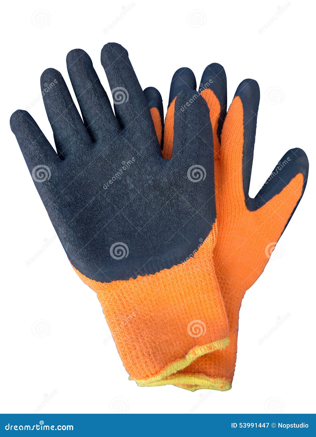 Orange Heat-Resistant Gloves