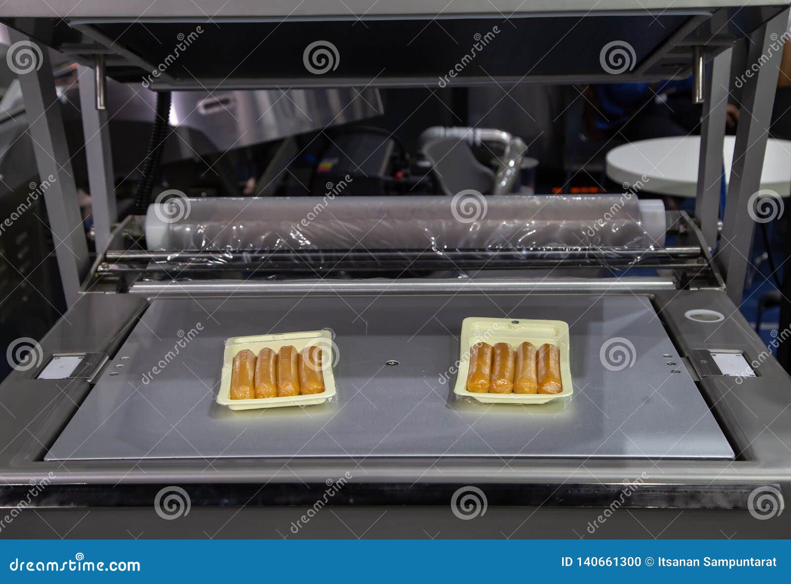 Heat Sealing Vacuum Machine Stock Photo Image of nature, producer