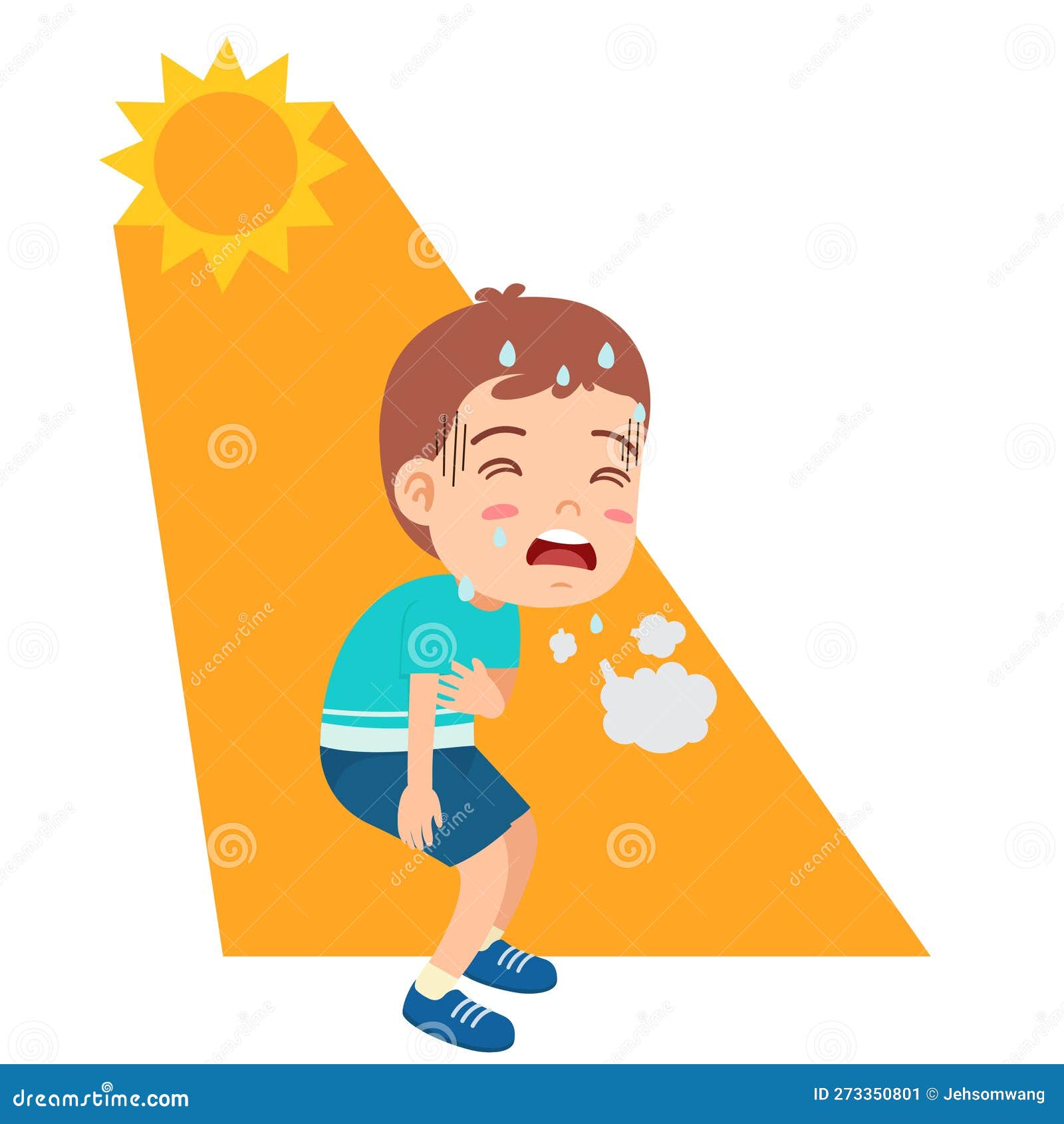 Heat Exhaustion Clipart