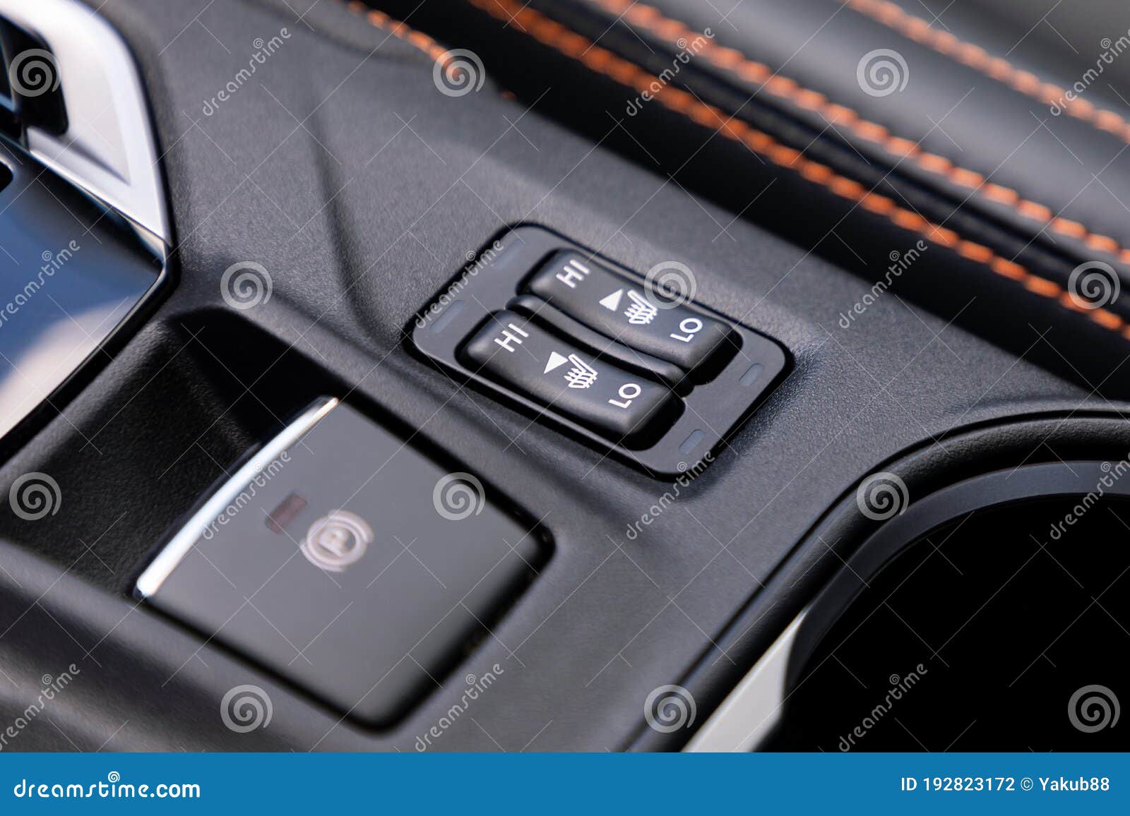 Heated seats buttons stock photo. Image of panel, interior 192823172